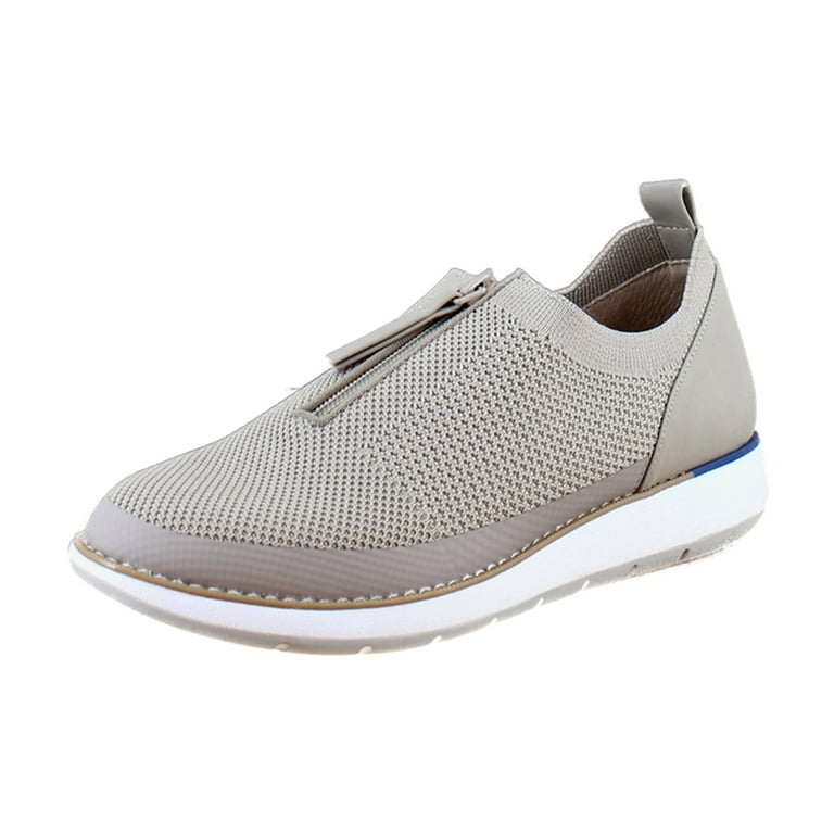 Hush Puppies Womens' Roxy Athletic Shoes, Silver Fox,