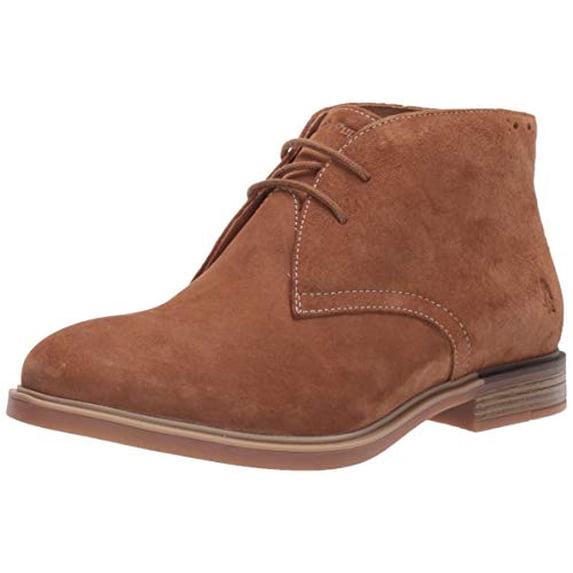 Hush Puppies Women's Bailey Chukka Boot, Chestnut Suede, 09.0 M US