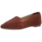 Hush Puppies Womens Hazel Pointe Loafer, Rust Suede, 9.5