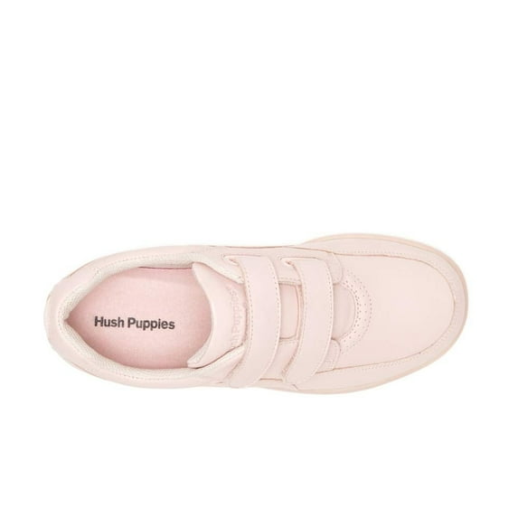 Hush Puppies; Women's Power Walker II Casual and Dress Shoes, Low Top, Shrimp Leather Black, 8.5