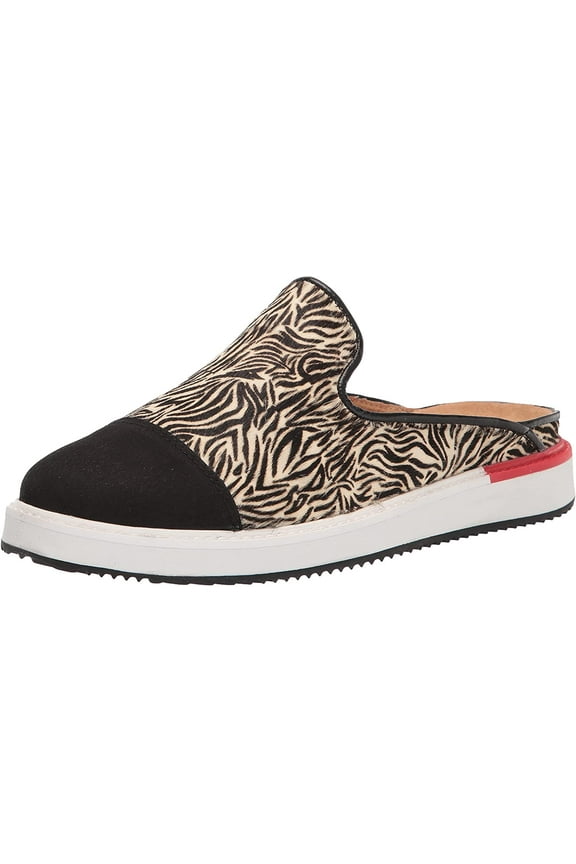 Womens Sabine Mule 9.5 Zebra Calf Hair