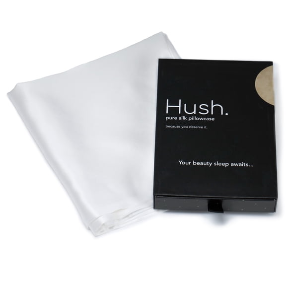 Hush Silk Pillowcase Ivory