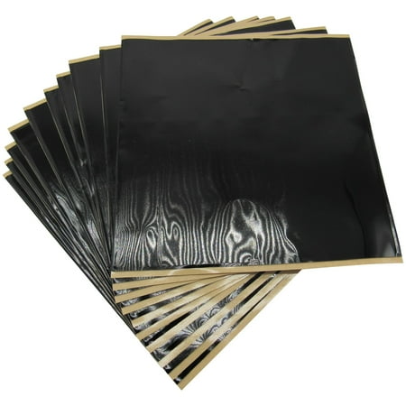 HushMat - Door Sound-Damping Kit, 10 Sq. Ft. - Stealth Black Foil