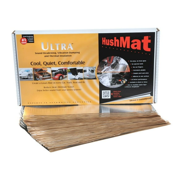 Hushmat Ultra Bulk Kit- 30 pc 12in.x23in. Silver