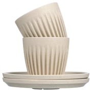 Huskee Cup Espresso Set Natural, 3oz