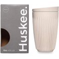 thumbnail image 1 of Huskee Cup + Lid Natural (12oz), 1 of 6