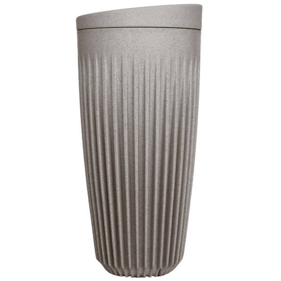 Huskee Cup + Lid Natural (16oz)