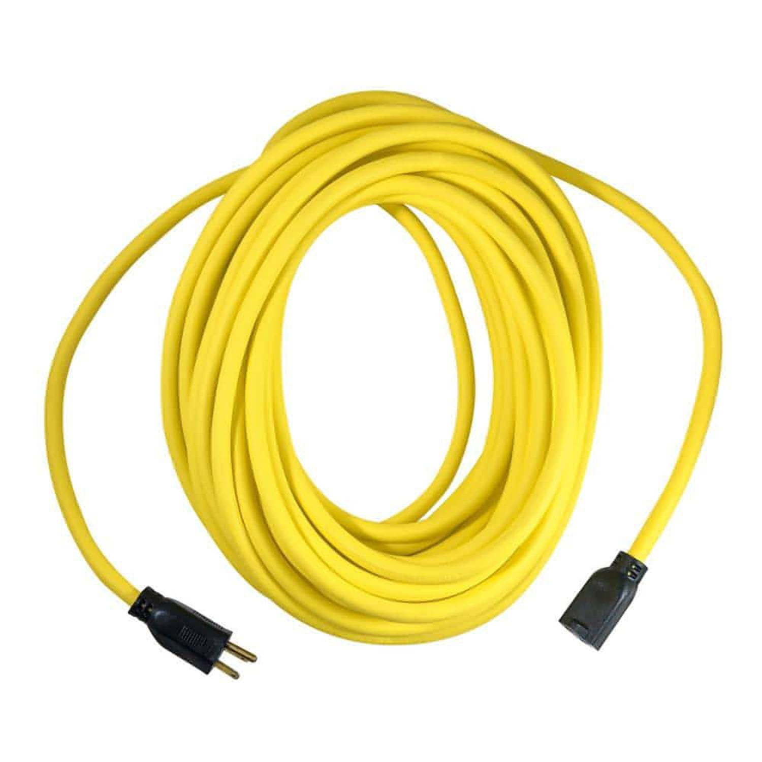 Husky 100 Ft. 12/3 Extension Cord, Yellow 
