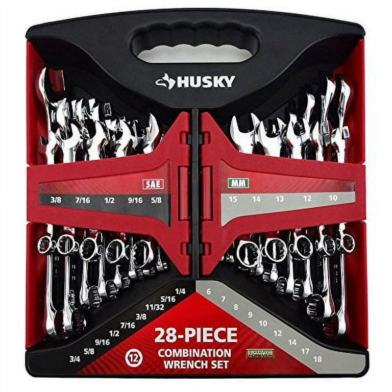 Husky 28 piece combination wrench set deals