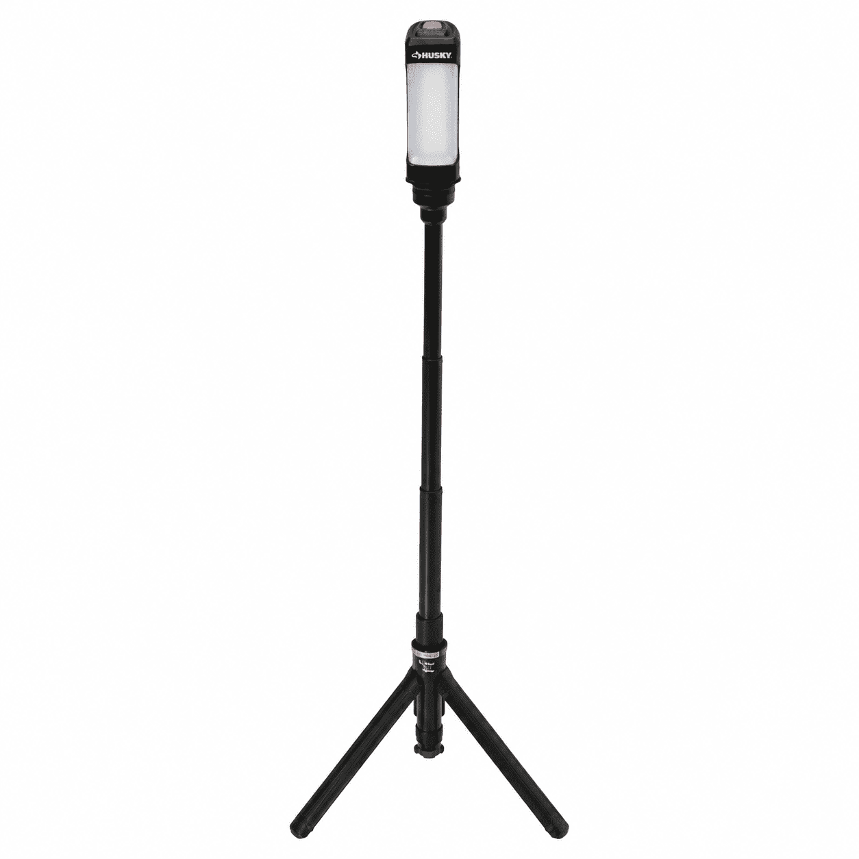 Husky 800-Lumen Rechargeable LED Detachable Tripod Work Light, Magnetic Base, 4 Light Modes, K40526