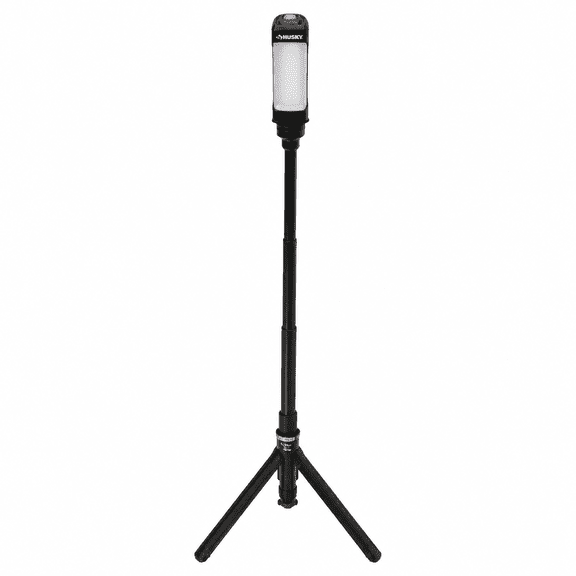 Husky 800-Lumen Rechargeable LED Detachable Tripod Work Light, Magnetic Base, 4 Light Modes, K40526
