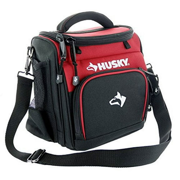 Husky 82021N11 9 600 Denier Water and Weather Resistant Insulated cooler with 2 Mesh Sleeves and carrying Strap