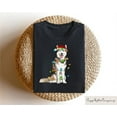 thumbnail image 1 of Husky Christmas Sweatshirt, Siberian Husky Xmas Sweater, Holiday Dog Lights Crewneck, Christmas Animal Lovers Shirt, 1 of 5