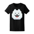 thumbnail image 1 of Husky Dog Head Pixel Art  T-Shirt Women -Image by Shutterstock, Female Medium, 1 of 2