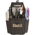 thumbnail image 1 of Husky HD00130-TH 6.7 in. Black 3-Pocket Utility Plus Tool Pouch, 1 of 2