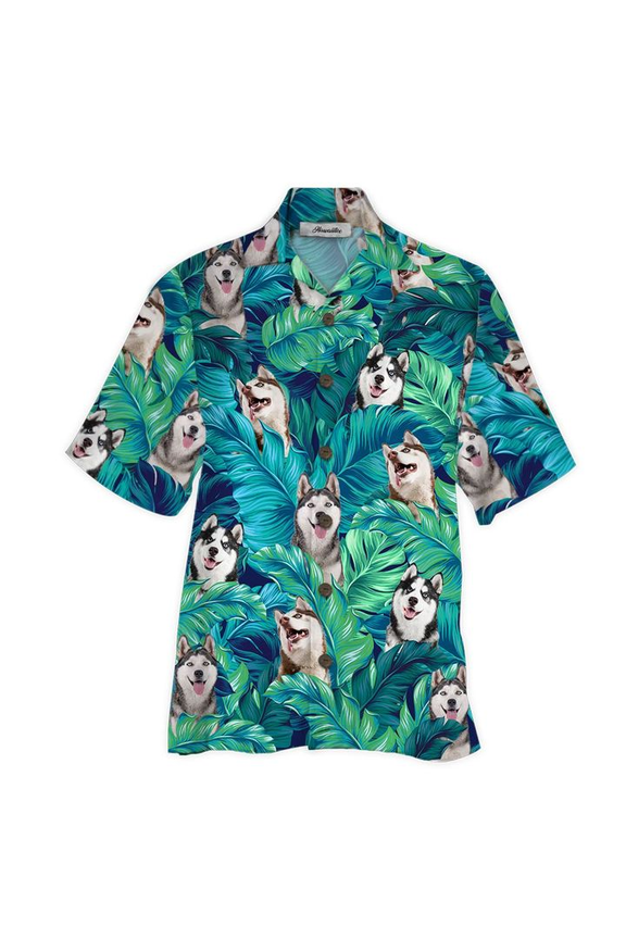 Husky Hawaiian Shirt