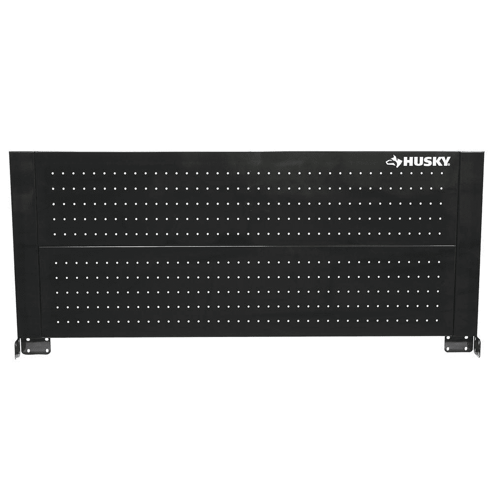 Husky Heavy Duty 46 Pegboard Back Wall Tool for Mobile Work Bench