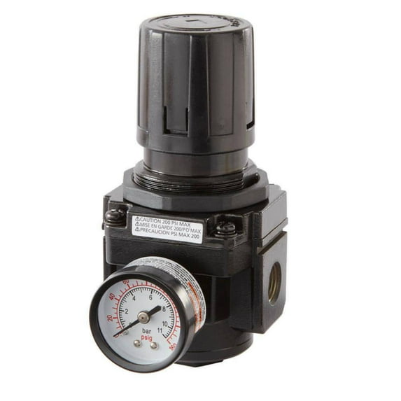 Husky High Performance Air Regulator - 3/8 in.