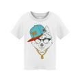 thumbnail image 1 of Husky In Hip-hop Hat Design T-Shirt Toddler -Image by Shutterstock,  2 Toddler, 1 of 2