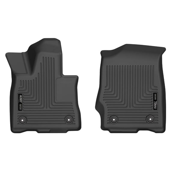 Husky Liners 17241 Weatherbeater Floor Mats Fit 2020-2025 Lincoln Aviator Front Row Liners 2pc Black