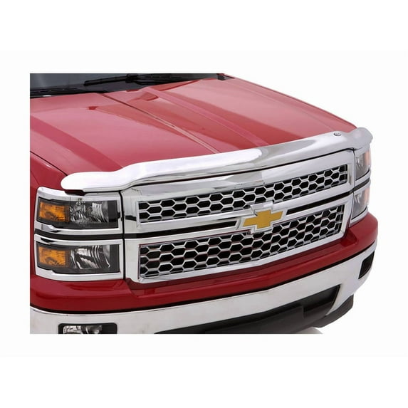 Husky Liners 2892211 Aeroskin Low Profile Hood Protector Fits 2014–2025 Nissan Navara Chrome