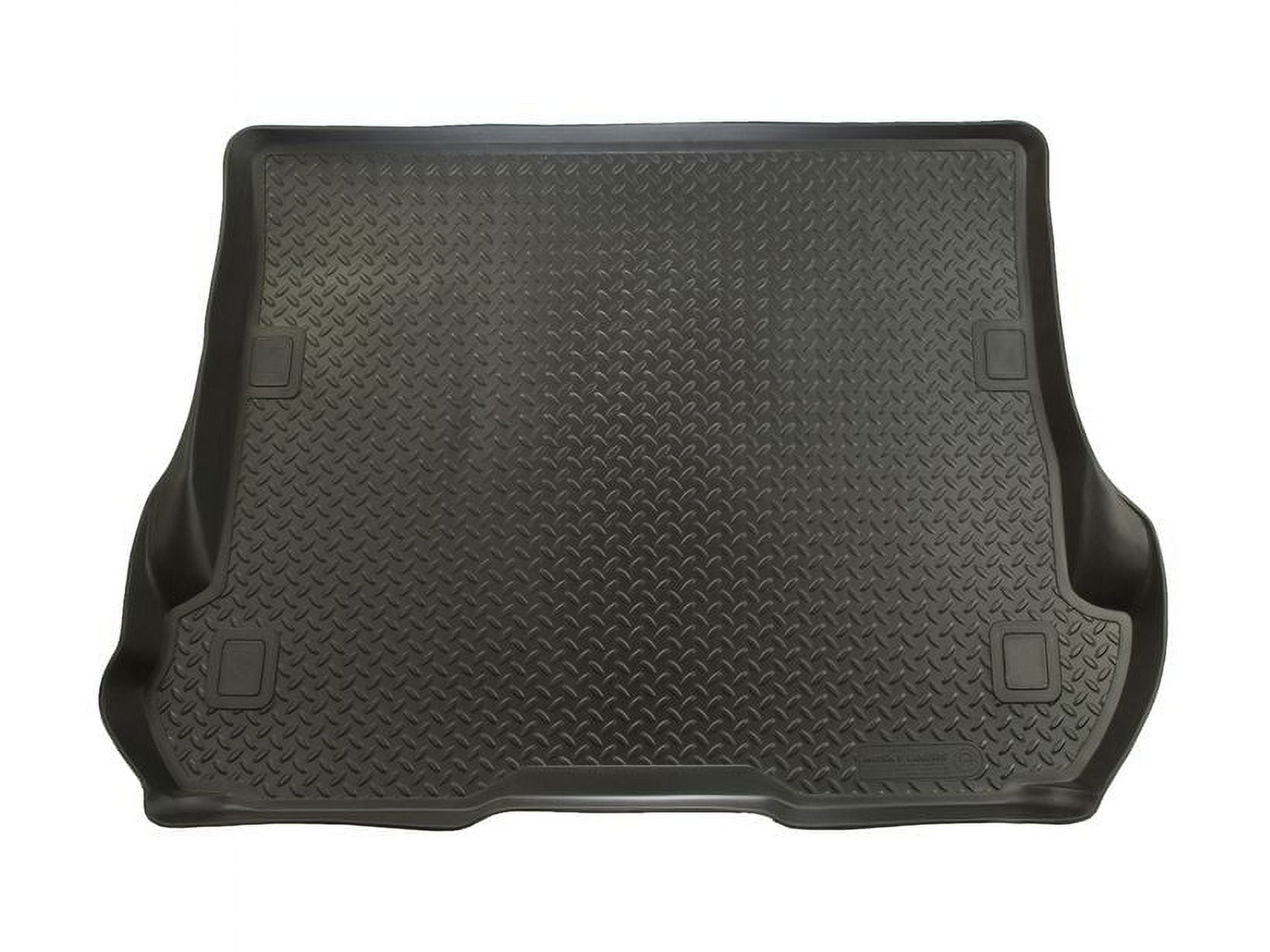 Husky Liners Classic Style Cargo Liner | Fits 2011-2017 Jeep Wrangler 4 Door, 2018 Jeep Wrangler JK 4 Door | Cargo, 1-pc Black-20551