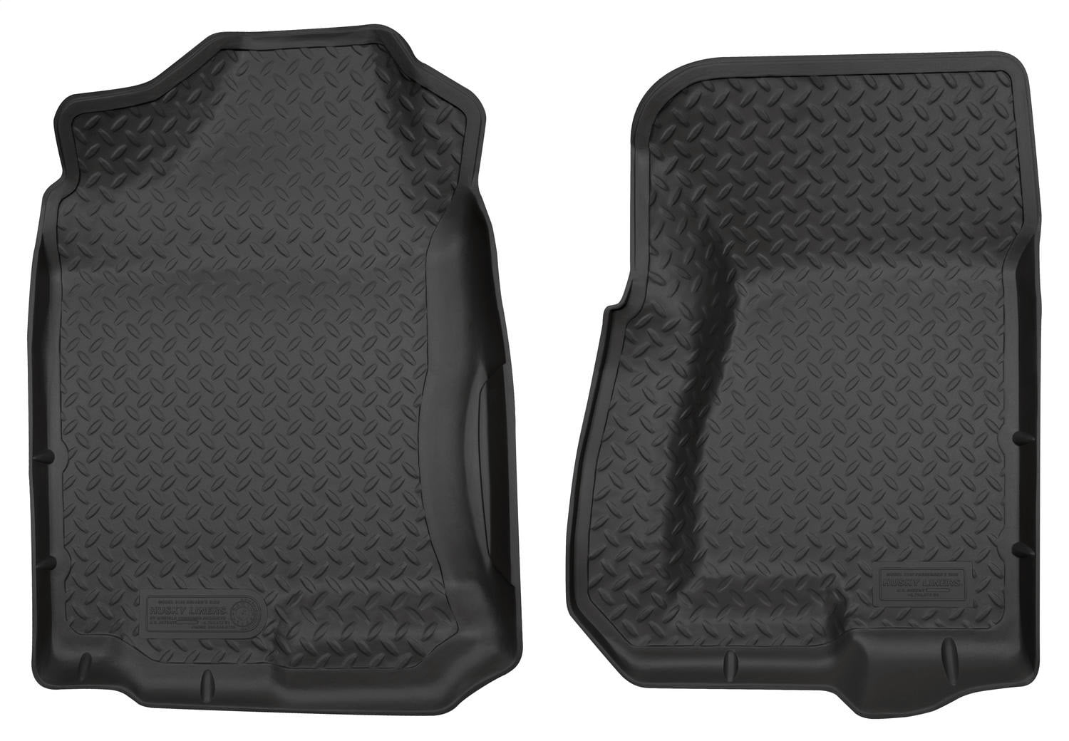 Husky Liners Classic Style Series Front Floor Liners Black Compatible