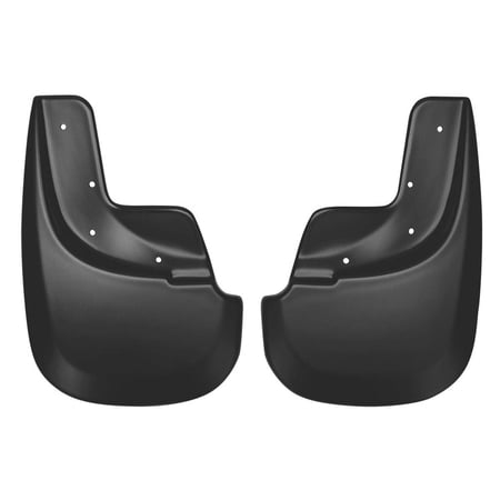Husky Liners 56811 Custom Molded Front Mud Flaps Fit 2004-2012 Chevrolet Colorado/GMC Canyon w/ Large OE Fender Flares