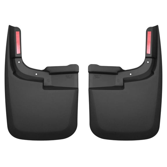 Husky Liners 58461 Custom Molded Mud Flaps Fit 17-25 F250/F350 w/o OE Fender Flares Front