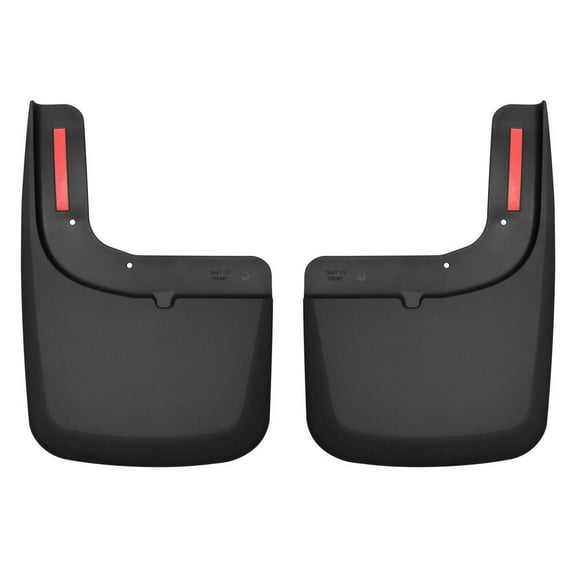 Husky Liners 58471 Custom Molded Mud Flaps Fit 17-22 F250/F350 w/ OE Fender Flares Front