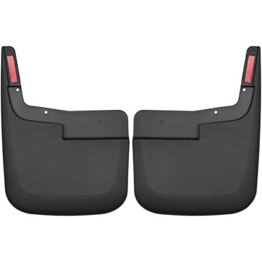 Front & Rear Mud Guards For 2004-2014 Ford F-150 (without Fender Flares) – Black ABS Plastic – Set Of 4