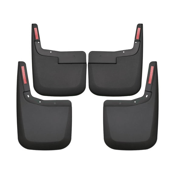 Husky Liners 58286 Custom Molded Mud Flaps Fit 2025 Silverado 2500/3500 Excl. ZR2 & Dually  Front & Rear