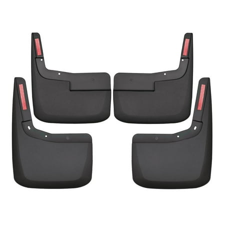 Husky Liners 58526 Custom Molded Mud Flaps Fit 21–25 F150 w/o Fender Flares – Front & Rear