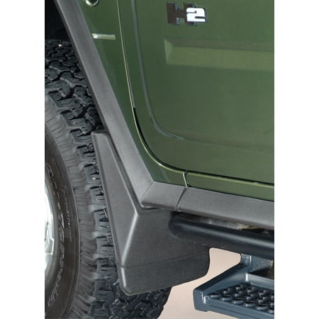 Husky Liners Custom Mud Guards Front Mud Guards Black Fits 03-09 Hummer H2 Fits select: 2006 ,2008 HUMMER H2 SUT