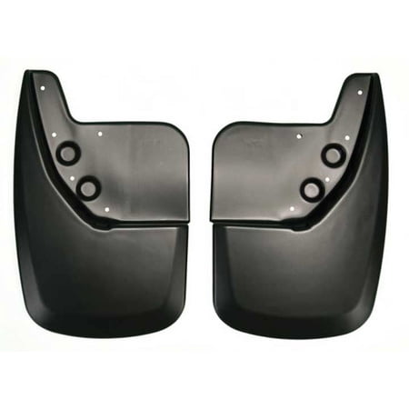Husky Liners Custom Mud Guards Rear Mud Guards Black Fits 07-13 Toyota Tundra