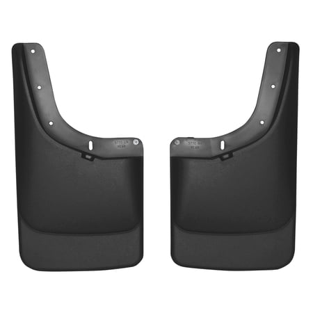 Husky Liners Custom Mud Guards Rear Mud Guards Black Fits 04-12 Chevrolet Colorado No flares., 04-12 GMC Canyon No flares.
