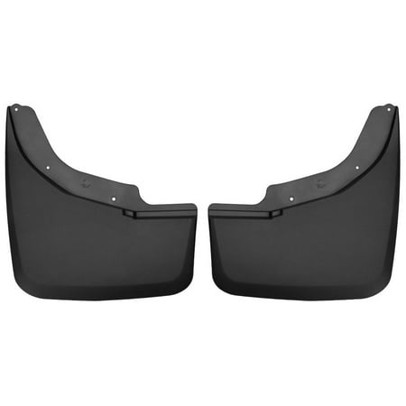 Husky Liners 57871 Rear Mud Guards Fits 2015-2019 Chevy Silverado 3500, GMC Sierra 3500
