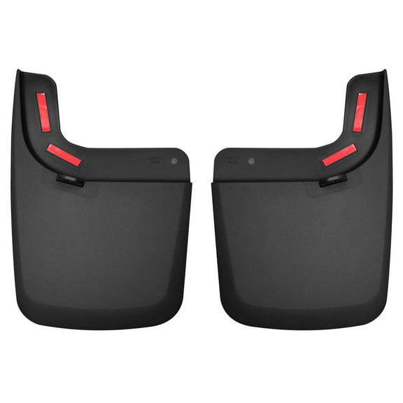 Husky Liners 59471 Custom Molded Mud Flaps Fit 1722 F250/F350 SRW w/ OE Fender Flares Rear