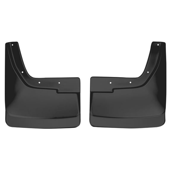 Husky Liners Custom Mud Guards Dually Rear Mud Guards Black Fits 94-02 Dodge Ram 3500 DUAL REAR WHEELS