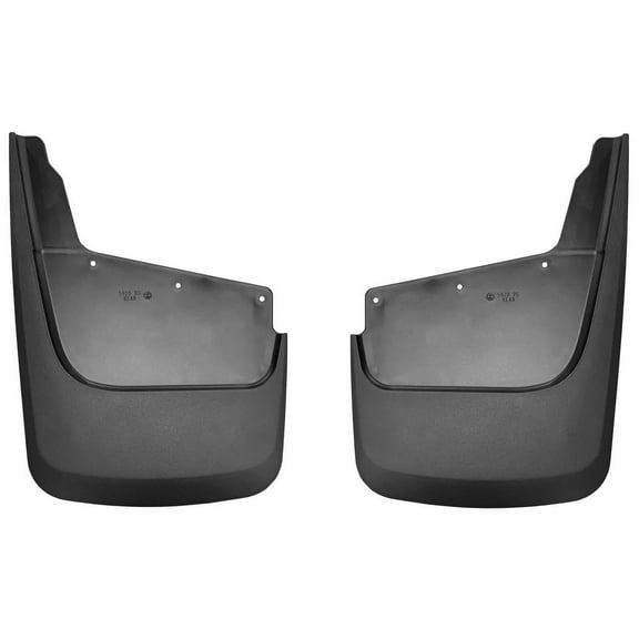 Husky Liners 59281 Custom Molded Mud Flaps Fit 2025 Silverado 2500/3500 Excl. ZR2 & Dually  Rear