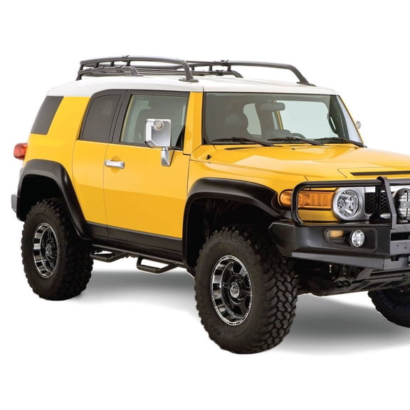 Husky Liners Fender Flares Extend-A-Fender Style | Fits 2007 - 2014 Toyota FJ Cruiser | Front & Rear, 4-pc Black - 28031924