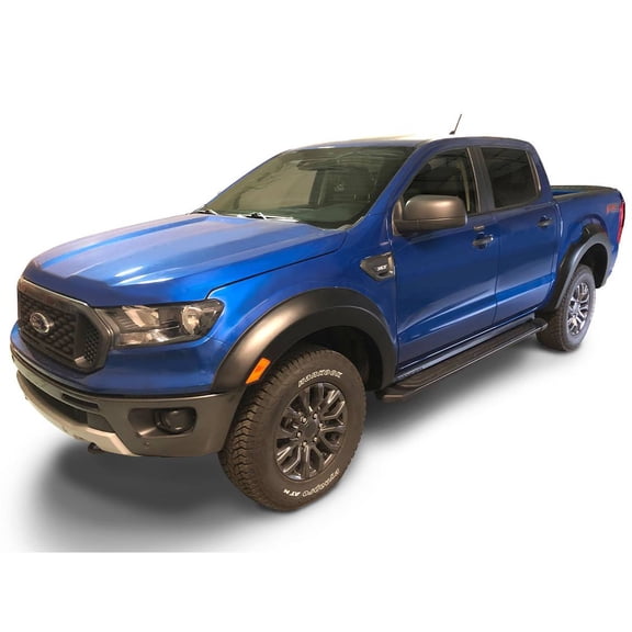 Husky Liners Fender Flares Extend-A-Fender Style | Fits 2019-2023 Ford Ranger, 5' Bed | Front & Rear, 4-pc Black-2802953