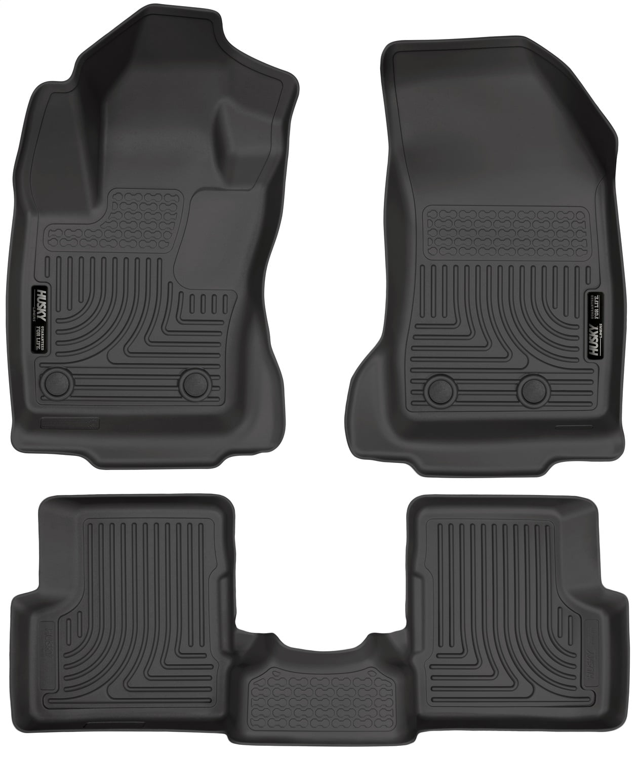 Husky Liners Fits 201520 Jeep Renegade Weatherbeater Front & 2nd Seat