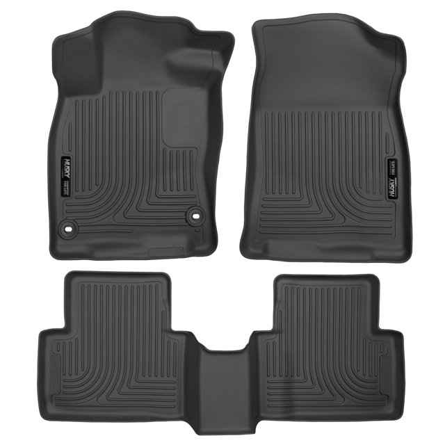 Husky Liners Front & 2nd Seat Floor Liners Fits 2016-2020 Civic Coupe ...