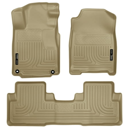 Husky Liners Front & 2nd Seat Floor Liners (Footwell Coverage) Fits 12-15 CR-V Fits select: 2012-2015 HONDA CR-V