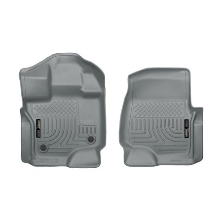 Husky Liners Front Floor Liners Compatible with 2015-2018 F150 SuperCrew/SuperCab