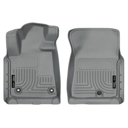 Husky Liners Front Floor Liners Fits 12-18 Tundra CrewMax/Double/Standard Cab. Fits select: 2012 TOYOTA TUNDRA, 2013 TOYOTA TUNDRA CREWMAX SR5