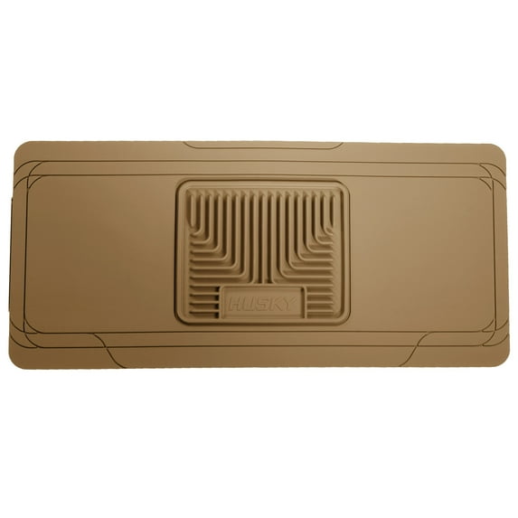 Husky Liners Heavy Duty Floor Mats Center Hump Floor Mat Tan Fits 02-06 SUVs/Trucks; See Application Guide for Additional Fitments Fits select: 1980-2010 FORD F150, 1999-2009 CHEVROLET SILVERADO