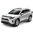 thumbnail image 1 of Husky Liners 2810222 Smoke Hood Shield Fits 2019-2025 Toyota RAV4, 1 of 15