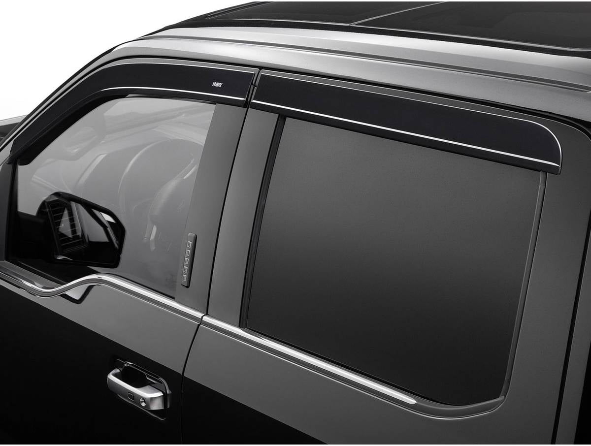Husky Liners Low Profile Ventvisor Rain Guards – Fits 2022-2025 Acura MDX, Smoke, 4-Piece Set